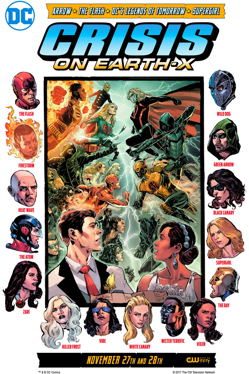 Illustration for article titled This Year's DC/CW Crossover Goes Into 'Crisis' Mode With Evil Versions of Supergirl, Flash, and Green Arrow